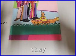 Vintage 1968 THE BEATLES YELLOW SUBMARINE GOLD KEY COMIC BOOK WITH POSTER