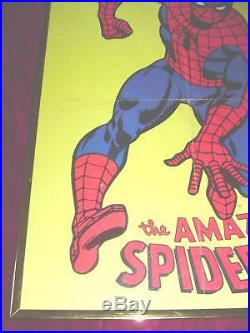 Vintage 1976 AMAZING SPIDER-MAN POSTER