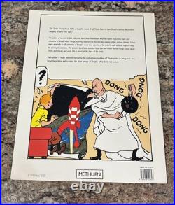 Vintage 1989 THE TIN TIN POSTER BOOK HERGE METHUEN 15.4 x 12. From Italy