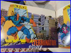 Vintage 1992 3 Panel Comic Store Display Almost 4' Long Teen Titans New Titans