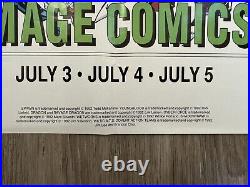 Vintage 1992 Comic Con Chicago Image Comics Poster