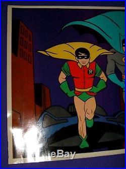 Vintage Batman and Robin Poster (1966, DC Comics) 21 x 29, Adam West, Unused