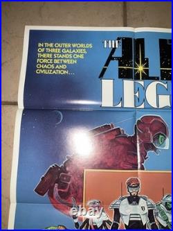 Vintage Epic Comics THE ALIEN LEGION Comic Book POSTER Sci fi 1983 Carl Potts