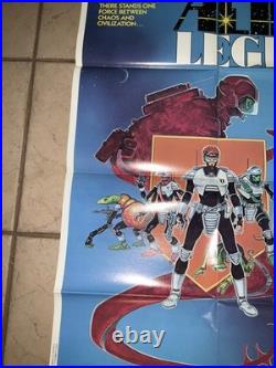 Vintage Epic Comics THE ALIEN LEGION Comic Book POSTER Sci fi 1983 Carl Potts