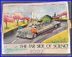 Vintage Far Side of Science Poster 1987 Smithsonian Museum of Natural History