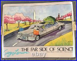 Vintage Far Side of Science Poster 1987 Smithsonian Museum of Natural History Vintage Far Side of Science Poster 1987 Smithsonian Museum of Natural History