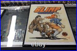 Vintage Gothic Blimp Works #2 Comic Shop Ad Signed By R Crumb at Galerie Lambiek Vintage Gothic Blimp Works #2 Comic Shop Ad Signed By R Crumb at Galerie Lambiek