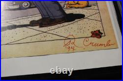 Vintage Gothic Blimp Works #3 Comic Shop Ad Signed By R Crumb at Galerie Lambiek