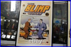 Vintage Gothic Blimp Works #3 Comic Shop Ad Signed By R Crumb at Galerie Lambiek