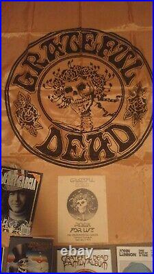 Vintage Grateful Dead Concert Banner books comics poster original jerry garcia