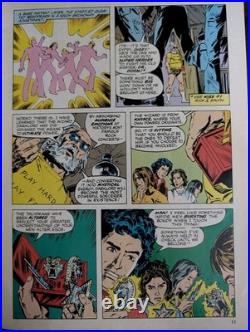 Vintage KISS Marvel Super Special #5 Comic Book 1978 Aucoin With Poster Comic