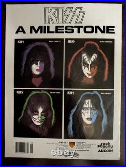 Vintage KISS Marvel Super Special #5 Comic Book 1978 Aucoin With Poster Comic