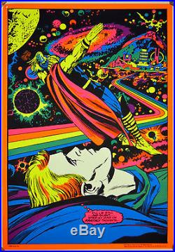 Vintage Marvel Astral Thor 1971 Third Eye Poster Great Condition
