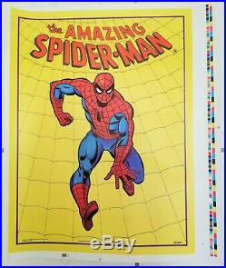 Vintage Marvel Comics Spider-Man John Romita Premium Poster Proof Marvelmania