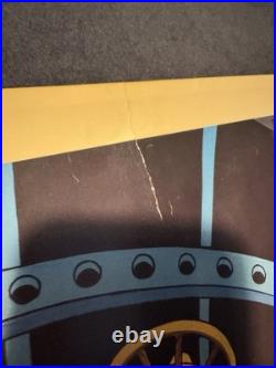 Vintage Marvel Human Torch Alex Schomburg 1984 Poster 23x29