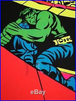 Vintage Marvel Psyklop and Hulk 1971 Third Eye Poster Great Condition