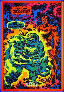 Vintage Marvel Silver Surfer I'm Changing 1971 Third Eye Poster GreatCondition