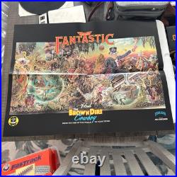 Vintage Music Poster Captain Fantastic And The Brown Dirt Cowboy, Comic Book LP