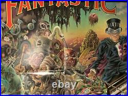 Vintage Music Poster Captain Fantastic And The Brown Dirt Cowboy With Comic Book