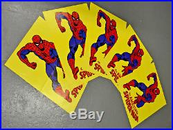 Vintage Original 1976 AMAZING SPIDER-MAN POSTER 24x18 Awesome Colors Bright