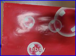 Vintage Poster Soap Bubbles 1984 Retro