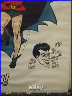 Vintage Robin Batman Joker BLAM CRASH Ho Ha Color Poster G & F Posters 1966