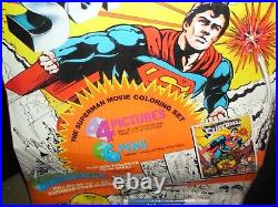 Vintage Superman Wonder Woman Poster Set Huge 21x16 Super Friends Rare M 1978