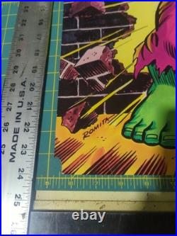 Vintage The Incredible Hulk Poster 24 x 18-1978- Romita