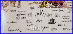Voice For Children Charity Poster COMIC Strip Characters, Superheroes 1986 Voice For Children Charity Poster COMIC Strip Characters, Superheroes 1986