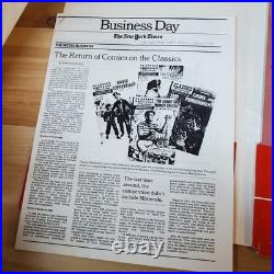 Vtg 1989 Classics Illustrated First Publishing STORE PROMO PRESS RELEASE POSTER