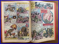 WAR HEROES #6 (1943 DELL) WWII ERA- NAZI -L. B. COLE- Recruitment Poster
