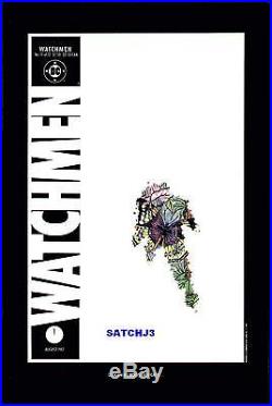Watchmen Comic Covers #1-12 Poster Art Prints Alan Moore Gibbons 1988 DC Comics