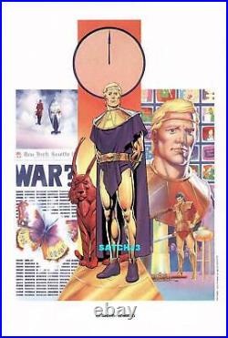 WATCHMEN FRENCH COVERS POSTER ART PRINTS ALAN MOORE DAVE GIBBONS 1980s RORSCHACH