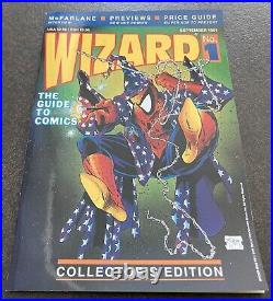 WIZARD MAGAZINE #1 1991 MCFARLANE SPIDER-MAN POSTER With INSERTS UNREAD HIGH GRADE
