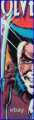 WOLVERINE 1982 Claws CROSSBOW = ALL 4 POSTERS Comic Book 8 SIZES 18 3 FEET