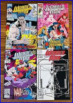 WONDER MAN COMPLETE SET #1-29 & ANNUAL #1 & 2 1991 Marvel Comics w Poster