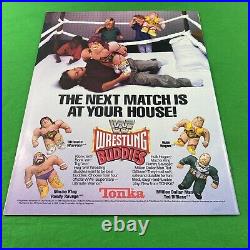 WWF Battlemania #1 NM+ Valiant 1991 Poster Ultimate Warrior High Grade CGC Ready