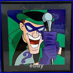 Warner Brothers Riddler Limited Edition 24x 24Lithograph Low #20/350 EUC withCOA