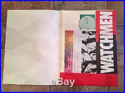 Watchmen French Portfolio Zenda 1987 Signed Alan Moore Dave Gibbons 1029/2000