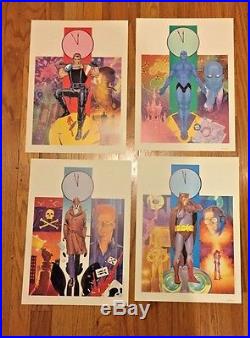 Watchmen Portfolio Zenda 1987 Signed Alan Moore Dave Gibbons 227/2000 complete