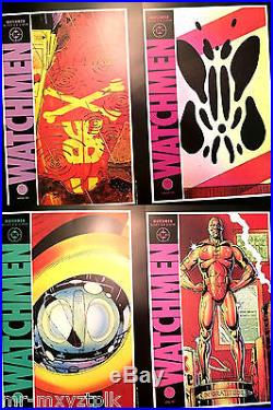 Watchmen Portfolios Vf American French & Promotional Posters 3-folios 1988