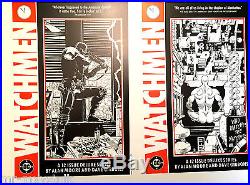 Watchmen Portfolios Vf American French & Promotional Posters 3-folios 1988