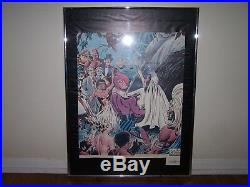 Wedding of the Phantom Comic Book Poster Limited Print Autographed 1977
