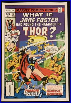 What If #10 Poster by John Buscema Edition /180 MONDO Jane Foster Thor MCU