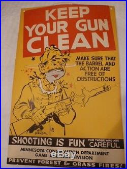Will Eisner Gun Safety Posters-Set of 6 in lot