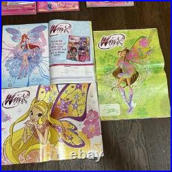 Winx Club Comic Magazine Lot of 9 Issues + 5 Posters ENGLISH (3 Rare Issues)