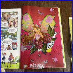 Winx Club Comic Magazine Lot of 9 Issues + 5 Posters ENGLISH (3 Rare Issues)
