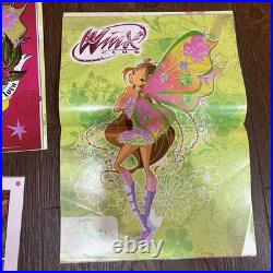 Winx Club Comic Magazine Lot of 9 Issues + 5 Posters ENGLISH (3 Rare Issues)