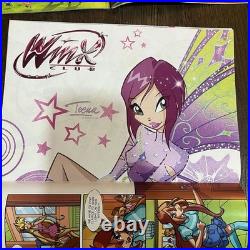 Winx Club Comic Magazine Lot of 9 Issues + 5 Posters ENGLISH (3 Rare Issues)