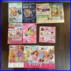 Winx Club Comic Magazine Lot of 9 Issues + 5 Posters ENGLISH (3 Rare Issues)